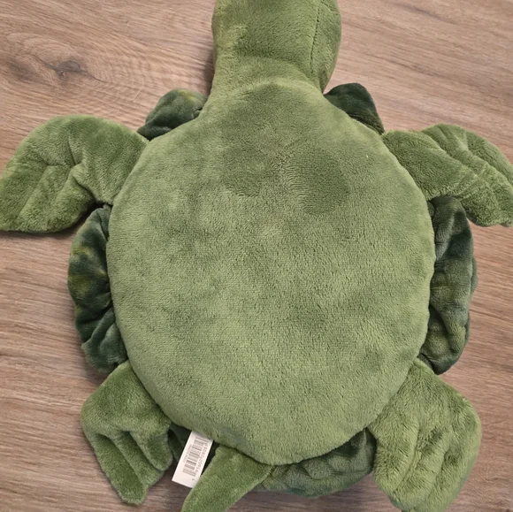 Plush Stuffed Animal Sea Turtle with Baby on Back - Picture 4 of 5